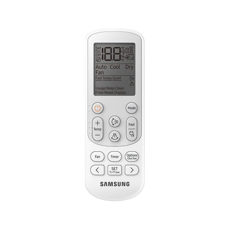 Samsung AR12ASHYGWKN/IQ  1 Ton + Free Gift سبلت سامسونك تحكم امبير مع هدية مكنسة