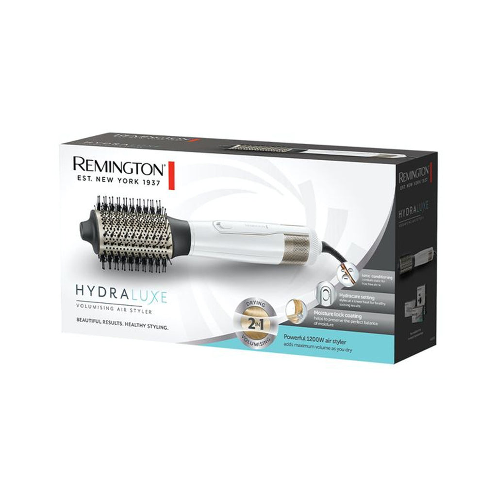 REMINGTON AS8901 HYDRAluxe 1200W Volumising Air Styler, White