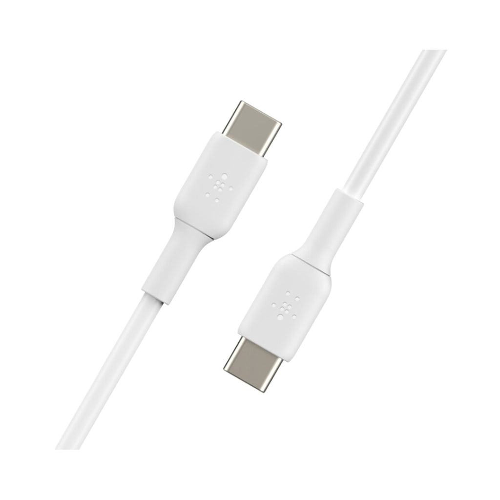 Belkin CAB003BT1MWH2PK Cable PVC C-C 2.0 1M WHT 2PK