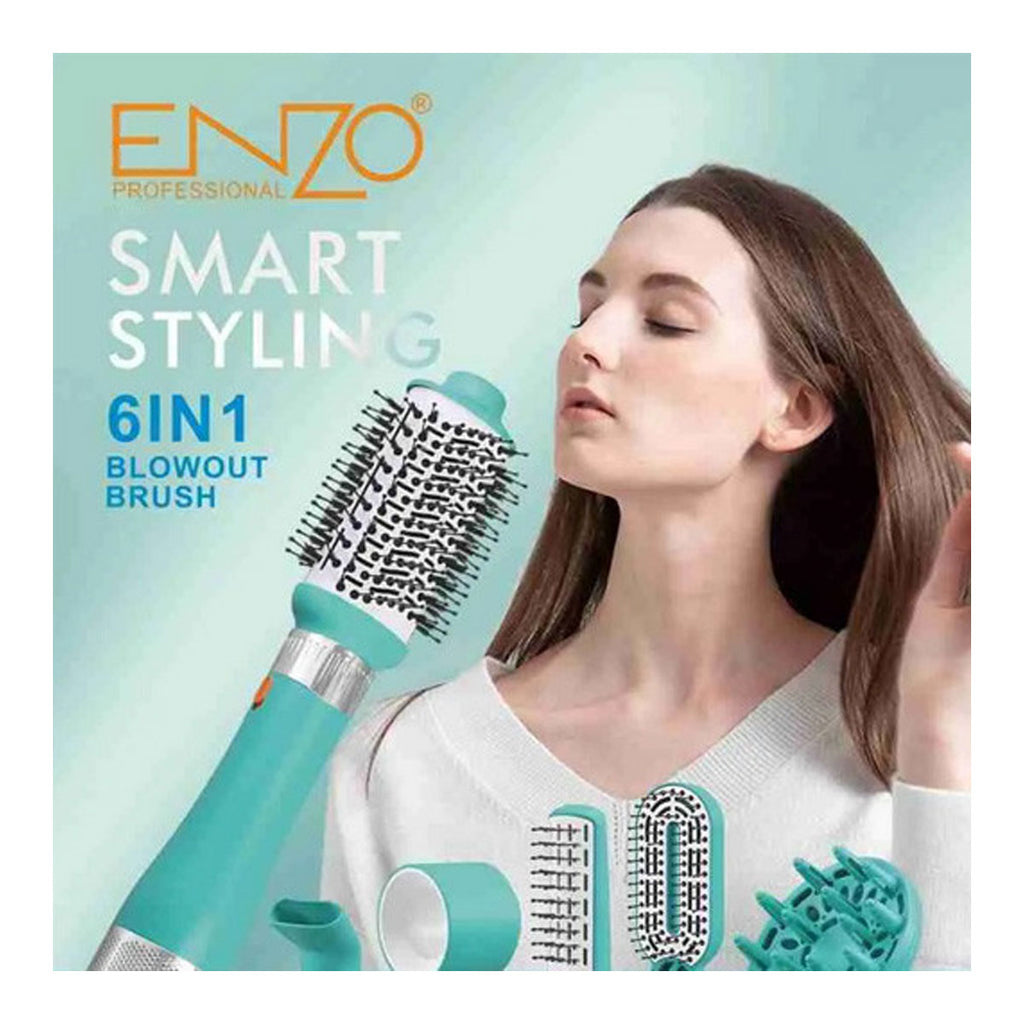 ENZO EN750 Volumizer Blow-out Brush 6 in 1