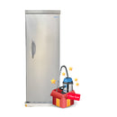 HYUNDAI HBM-1400T-Silver + HBM-30L Vacuum Cleaner  ثلاجة هيونداي + مكنسة هدية مجانية