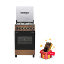 HYUNDAI HBM-50-Brown + HBM-C1 طباخ هيونداي + طباخ ليزري هدية مجانية