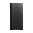 HITACHI HRTN7489DFBBKIQ Conventional Refrigerator 17ft, Black ثلاجة حجم 17 قدم هيتاشي
