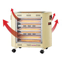 ALMATEEN QHMA4037CR-CH مدفئة المتين الكهربائية