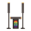 SAYONA SHT-1321BT 3.1CH Multimedia Speaker System, Home Theater System 2 Tall Boys  نظام مكبرات الصوت المتعددة الوسائط سايونا