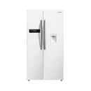 UNEVA UN-SB51W ATLAS Side By Side Refrigerator 18ft, White ثلاجة يونيفا