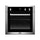 DLC Built-in Gas Oven (60 cm) Silver  56 Liters.