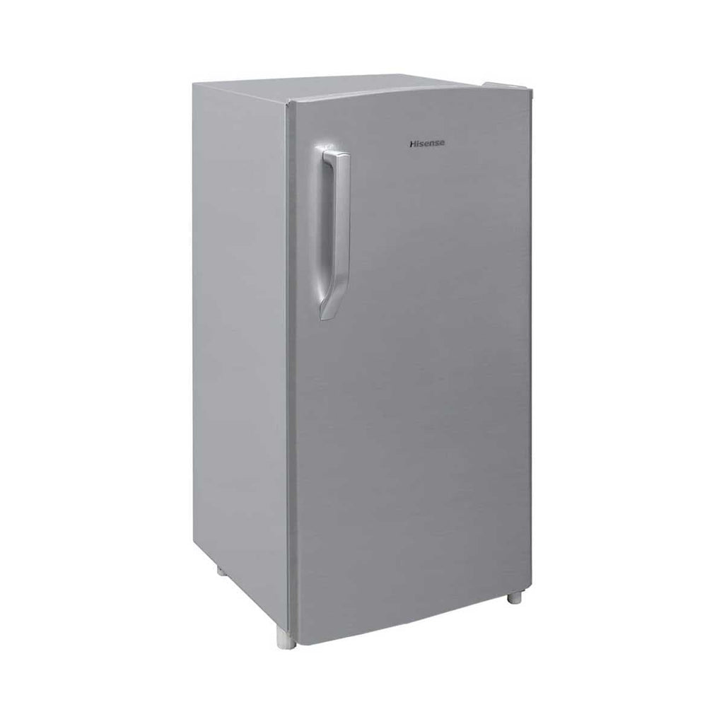 Hisense 195 Liter Compact Single Door Refrigerator, Silver