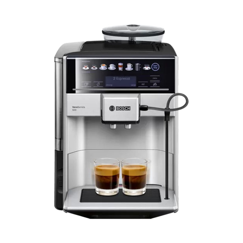 BOSCH TIS65621RW Fully Automatic Coffee Machine Vero Barista 600, Silver