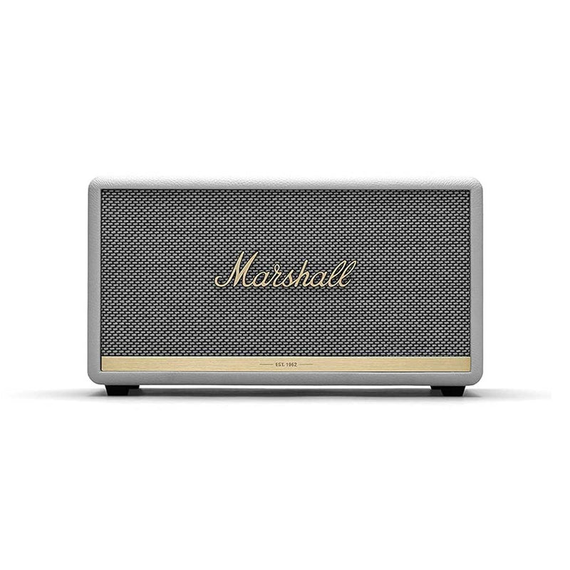 MARSHALL 877 , 1002486 Stanmore II Wireless Bluetooth Speaker White مكبر صوت مارشال