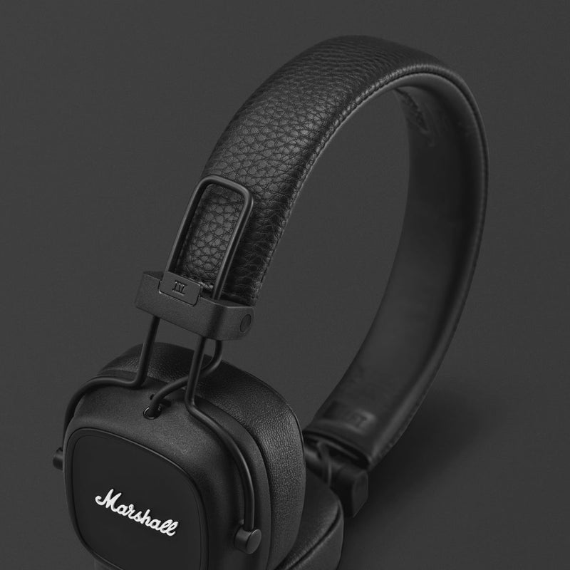 MARSHALL 864 , 1005773 Major IV, On-ear Wireless Headphones, Black سماعة هيدفون مارشال