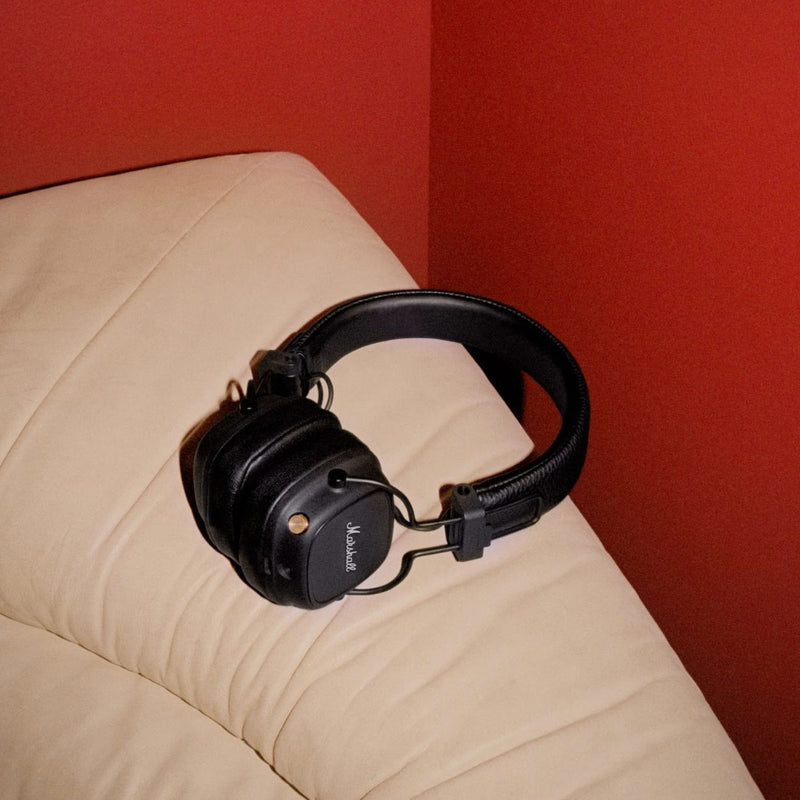 MARSHALL 864 , 1005773 Major IV, On-ear Wireless Headphones, Black سماعة هيدفون مارشال