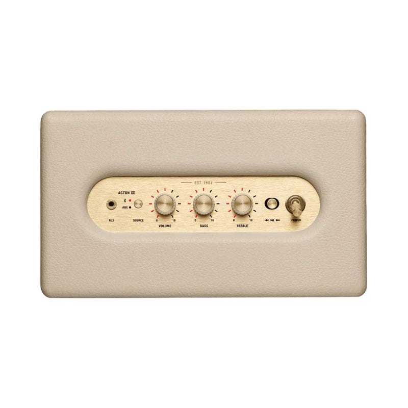 MARSHALL 876 , 1006005 Acton BT III Speaker, Cream مكبر صوت مارشال
