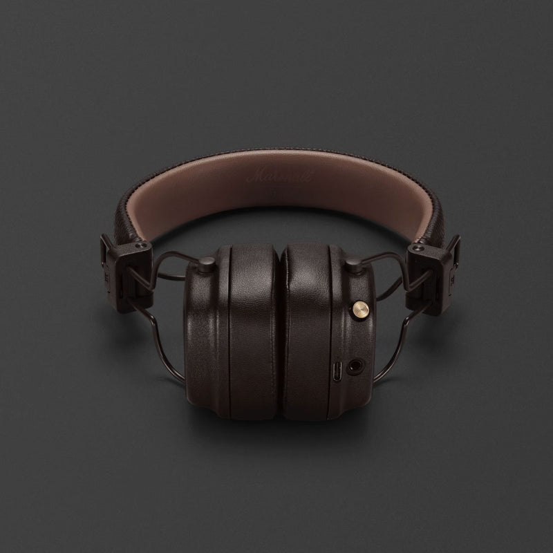 MARSHALL 865 , 1006127 Major IV, On-ear Wireless Headphones, Brown سماعة هيدفون مارشال
