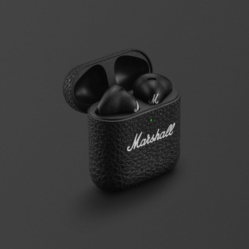 MARSHALL 862 , 1006653 Minor IV True Wireless Headphones In Black سماعة بلوتوث مارشال