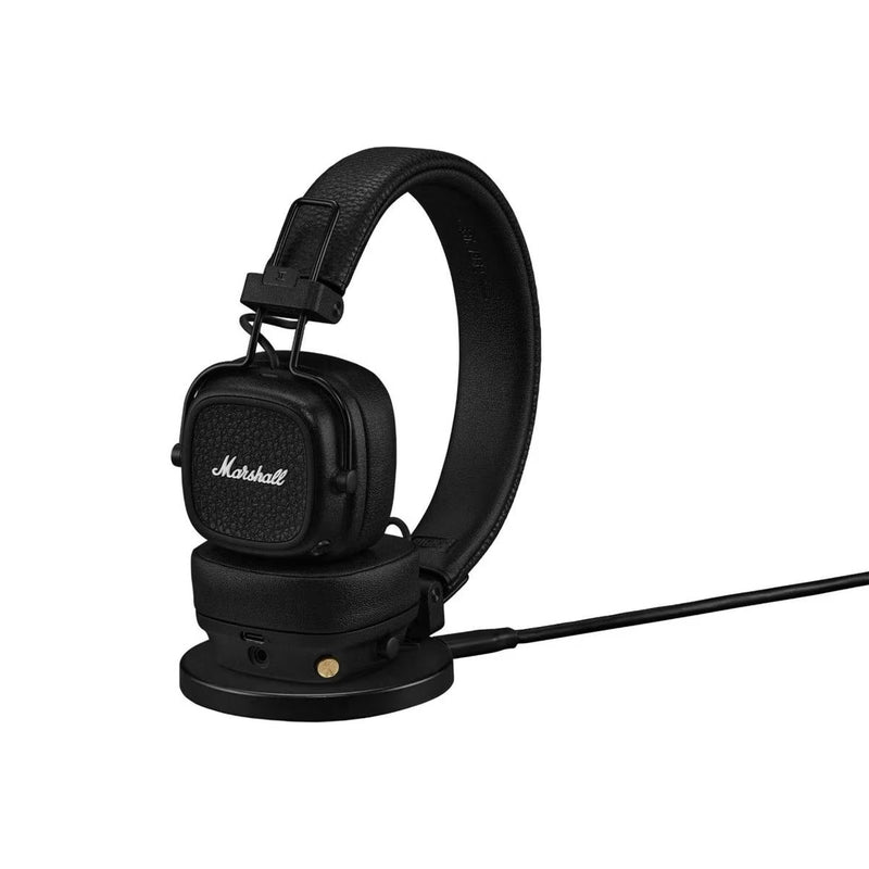 MARSHALL 866 , 1006832 Major V On-Ear Wireless Headphone, Black سماعة هيدفون مارشال