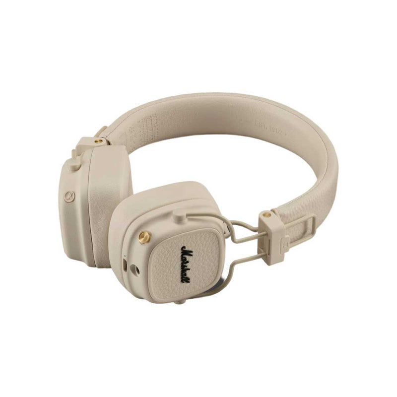 MARSHALL 868 , 1006833 Major V On-Ear Wireless Headphone, Cream سماعة هيدفون مارشال