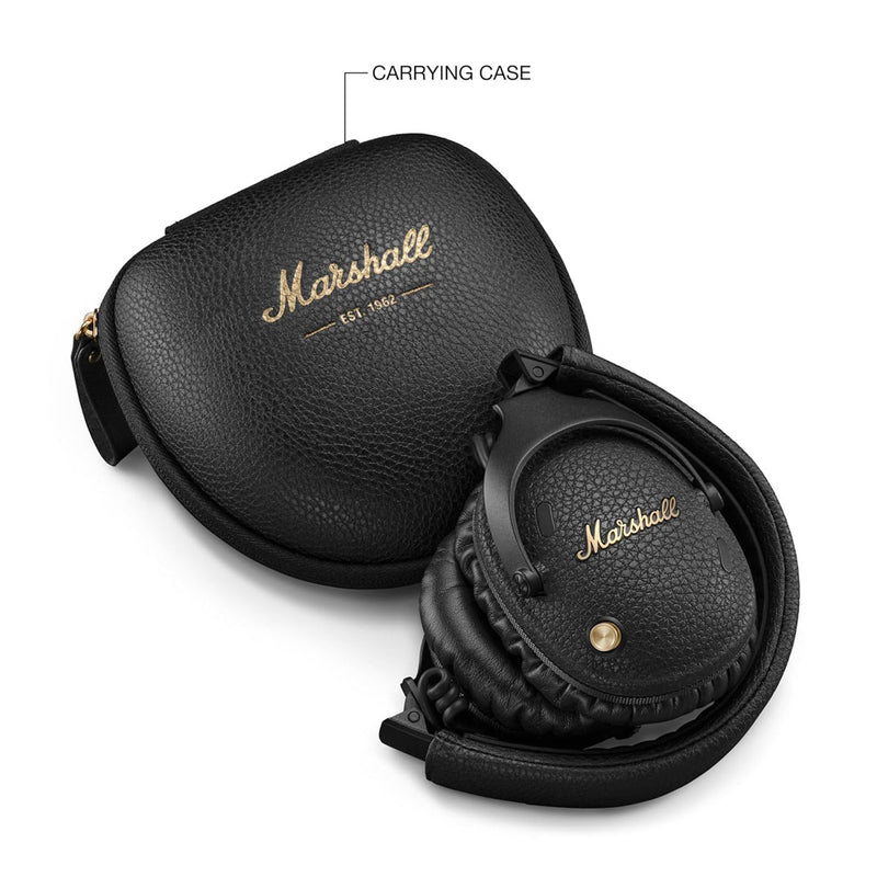 MARSHALL 869 , 1006861 Monitor III A.N.C. Wireless Noise Cancelling Headphones in Black سماعة هيدفون مارشال