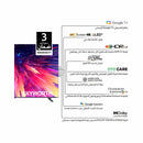 SKYWORTH 100SUF958P 4K Smart QLED+ Google TV, 100 Inch شاشة حجم 100 سكاي وورث