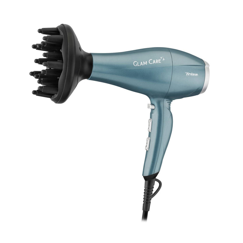 TRISA 1065.21 Glam Care Hair Dryer 1800 W, Aqua Blue  مجفف شعر تريزا