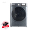 DENKA MWM-12GFL Front Load Washer 12kg, Dark Grey + IST-2400PB  هدية