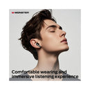 MONSTER 137273-00 Clarity 200 ANC Wireless Earbuds, Black