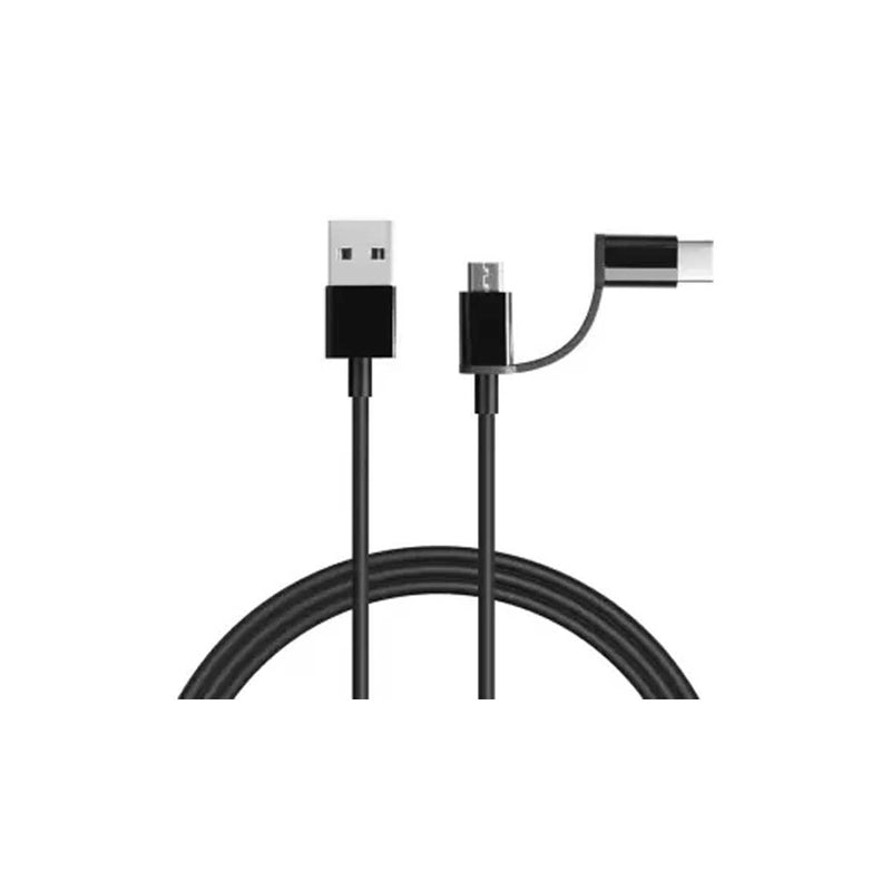 XIAOMI 15303 2-in-1 USB Cable Micro USB to Type C 100 cm