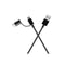 XIAOMI 15303 2-in-1 USB Cable Micro USB to Type C 100 cm