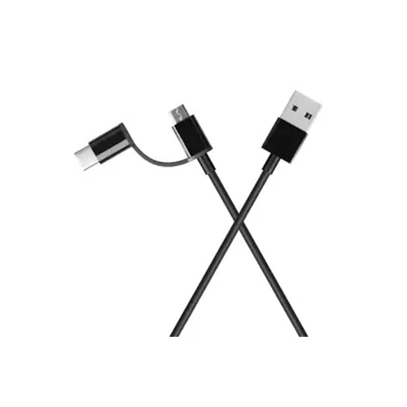 XIAOMI 15303 2-in-1 USB Cable Micro USB to Type C 100 cm