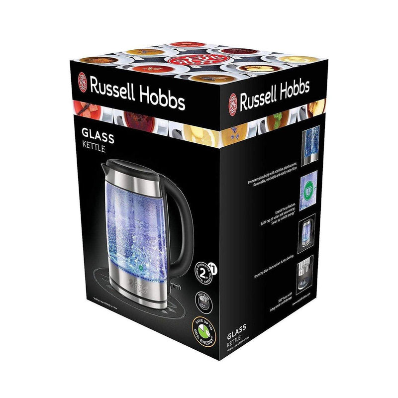 غلاية كهربائية 1.7 لتر 2200 واط من راسل هوبز Russell Hobbs 21600-57 Glass Kettle