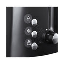 RUSSELL HOBBS 22601 Textures Plus 2 Slice Toaster, Black محمصة خبز روسل هوبس