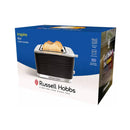 RUSSELL HOBBS 24371 Inspire 2 Slice Toaster, Black محمصة خبز روسل هوبس