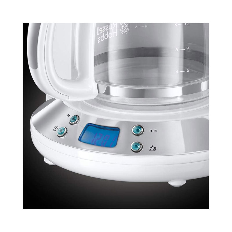 RUSSELL HOBBS 24390  Inspire White Coffee Maker , White ماكينة قهوة إنسباير - أبيض