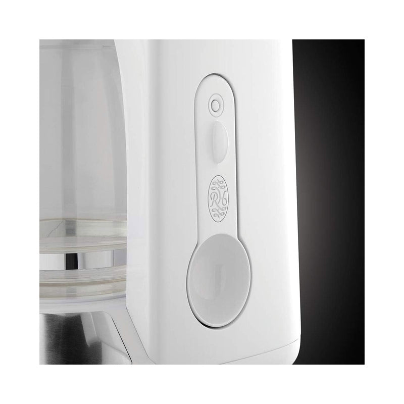 RUSSELL HOBBS 24390  Inspire White Coffee Maker , White ماكينة قهوة إنسباير - أبيض