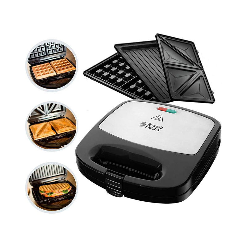 RUSSELL HOBBS 24540-56 Fiesta 3 in 1 Deep Fill Sandwich Maker