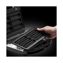 RUSSELL HOBBS 25490 3 Pack Treat Plates , Black مجموعة من 3 أطباق للحلوى