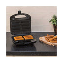 RUSSELL HOBBS 25490 3 Pack Treat Plates , Black مجموعة من 3 أطباق للحلوى