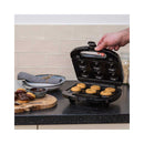 RUSSELL HOBBS 25490 3 Pack Treat Plates , Black مجموعة من 3 أطباق للحلوى