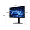 TCL 25G64 QD-Mini LED Monitor FHD 300Hz Ultra High Refresh Rate, 25” شاشة كمبيوتر