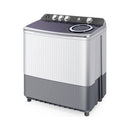 ALHAFIDH 25TT8 Twin Tub Washing Machine 25 Kg, Gray غسالة ذات فتحة علوية حوضين 25 كيلو الحافظ