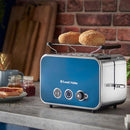 RUSSELL HOBBS 26431 Distinctions 2-Slice Toaster Ocean Blue محمصة خبز روسل هوبس