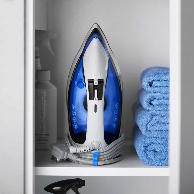 Russell Hobbs 26730-56 Easy Store Wrap & Clip Steam Iron, Non Stick Ceramic Soleplate, 320ml Water Tank