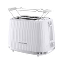 RUSSELL HOBBS 27370 Eden 2 Slice Toaster, White محمصة روسل هوبس