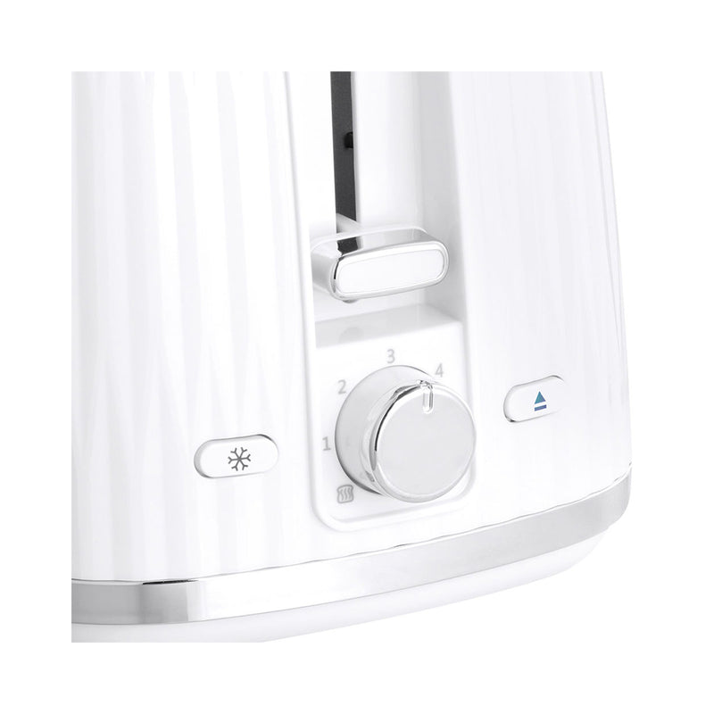RUSSELL HOBBS 27370 Eden 2 Slice Toaster, White محمصة روسل هوبس