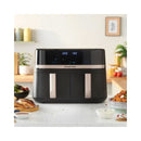 RUSSELL HOBBS 27680 Satisfry Dual Basket Air Fryer 9 L, Black قلاية هوائية مزدوجة روسل هوبس