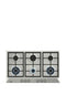 Simfer H9605WGRIM-FFD Built-In Glass Hob طباخ غاز منضدي 6 عيون 90 سم من سيمفر