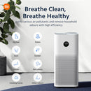 XIAOMI 33927 Smart Air Purifier 4 EU Breathe clean, breathe healthy, White جهاز تنقية الهواء الذكي شاومي