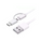 XIAOMI 15304 2-in-1 USB Cable Micro USB to Type C (30cm) White