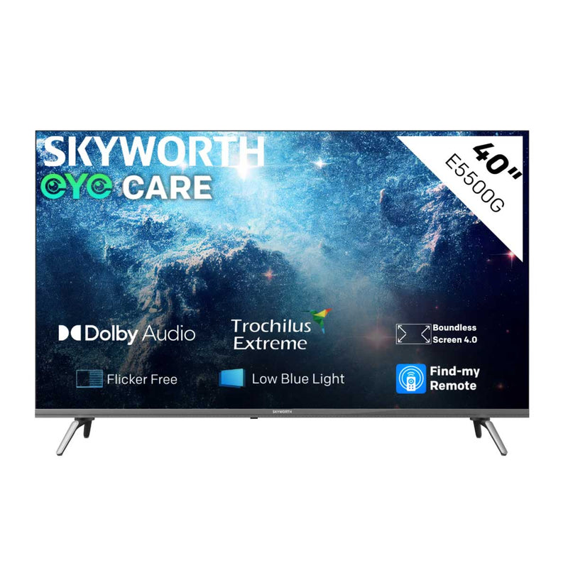 SKYWORTH 40E5500G FHD Google TV, 40 Inch شاشة سكاي وورث حجم 40