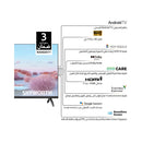 SKYWORTH 43E5300H Smart Full HD LED Android TV, 43 Inch شاشة 43 سكاي وورث